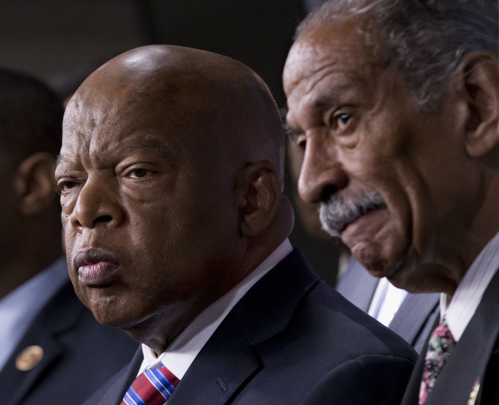 John Lewis with John Conyers